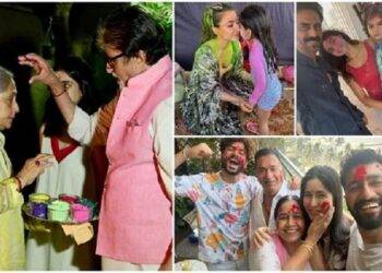 The Celebration of Holi within the Bollywood Stars in 2022