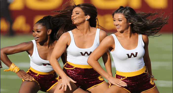 WFT Cheerleader Photos Leaked