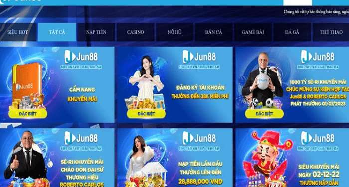 Jun88 Exploding Offers For First Time Depositors